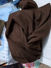 莫代爾【兩件裝】雙面磨毛高領(lǐng)保暖打底衫上衣秋冬季修身內搭長(cháng)袖t恤女 黑色+咖啡 XL 建議120-130斤 曬單實(shí)拍圖