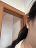 IS YOU黃金蝴蝶耳釘女款999純足金耳環(huán)金耳飾生日情人節(jié)禮物送女友老婆 足金蝴蝶耳釘+品牌禮盒 約2.2g 曬單實(shí)拍圖