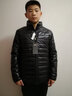 恒源祥男士冬季輕薄羽絨服內膽內搭立領內穿輕薄絨韓版2024新款純色外套 YR8008黑色 L 適合105-120斤 曬單實拍圖