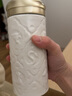 乾唐軒活瓷十二生肖水杯咖啡杯鎏金圖案陶瓷杯茶杯女生送禮定制刻字 牛 牙白·彩釉·手工描金 曬單實(shí)拍圖