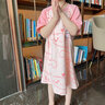 兒童睡衣2025新款女童純棉睡裙薄款短袖春夏季款大童小女孩家居服 30115 130 【童14碼】身高125-135CM 曬單實拍圖