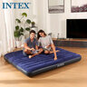 INTEX64755自動(dòng)充氣床墊雙人家用打地鋪氣墊床戶(hù)外露營(yíng)折疊床帳篷墊子 曬單實(shí)拍圖