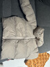jnby by JNBY江南布衣嬰童冬羽絨服可拆卸圍脖保暖拜年服男女童嬰兒YNAC11060 250卡其 90 曬單實(shí)拍圖