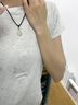 中國黃金佛公翡翠吊墜女士彌勒佛玉項鏈女生生日禮物女友老婆結(jié)婚紀念 翡翠玉佛吊墜【品牌禮盒】 曬單實拍圖