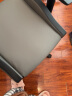 椅品汇（yipinhui）电竞椅男电脑椅子家用舒适久坐办公可躺宿舍人体工学升降游戏座椅 [升降扶手]PU皮黑灰色+脚托 实拍图