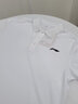 李寧速干翻領(lǐng)短袖t恤Polo衫男 冰絲透氣休閑上衣健身跑步快干體恤夏季 白色 S 建議110斤以下 曬單實(shí)拍圖