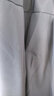 皮爾卡丹（pierre cardin）裙褲夏季薄款闊腿褲女2025新款高腰九分褲垂感復古大·碼寬松大腳 藍色 XL 【115-130斤】 曬單實拍圖