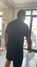 海瀾之家（HLA）polo衫男短袖上衣夏季商務(wù)休閑涼感透氣簡(jiǎn)約翻領(lǐng)體恤純色百搭半袖 親膚舒適透氣-藏青B8 3XL (190) 建議91-98kg 曬單實(shí)拍圖