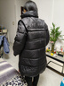皮爾卡丹中長(cháng)款棉衣羽絨棉服女2025冬季新款韓版收腰顯瘦加厚黑色外套女 黑色外套 2XL 曬單實(shí)拍圖