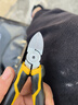 得力(deli) 防滑水口鉗塑柄鉗斜口鉗5英寸鉻釩鋼水口剪電子高碳鋼 塑柄水口鉗DL0305A 曬單實(shí)拍圖
