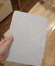 PITAKA適用蘋(píng)果iPadmini7保護殼iPadPro2025-18款保護套iPad11/10支架殼Air7/6磁吸雙面夾帶筆槽平板皮套 霧霾藍色 iPad Pro 18-22款 11寸 曬單實(shí)拍圖