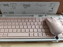 羅技（Logitech）K580 無(wú)線(xiàn)藍牙超薄靜音鍵盤(pán) 辦公鍵盤(pán)電腦手機Mac平板 ipad鍵盤(pán)  無(wú)線(xiàn)鍵鼠套裝 K580 玫瑰粉+ M221 粉色 無(wú)線(xiàn)靜音套裝 雙模 101鍵 曬單實(shí)拍圖
