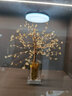 企馭招財水晶樹(shù)擺件家居裝飾品客廳玄關(guān)電視柜輕奢辦公室圣誕節禮物 （招米之石）黃水晶樹(shù) 曬單實(shí)拍圖