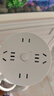 公牛圓盤插座面板帶開關(guān)轉(zhuǎn)換器1米線桌面排插1.8米/3米/5米多孔帶USB圓形插排多用插板接線板拖線板 4孔位3米R(shí)2220+子母扣 曬單實(shí)拍圖