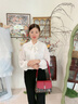 袋鼠品牌真皮女包中老年斜挎小包2025新款洋氣牛皮包送媽媽婆婆單肩包 紅色（送禮盒裝+手包+卡包） 小包（長(zhǎng)24-厚9-高15厘米） 曬單實(shí)拍圖