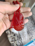 潮之夢(mèng)紅瑪瑙本命佛吊墜男女同款普賢菩薩屬龍蛇十二生肖本命年項(xiàng)鏈 屬兔-文殊菩薩 曬單實(shí)拍圖