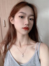 中國黃金（CHINA GOLD）鉆石鉑金項鏈女白金吊墜七夕情人節(jié)禮物送女友老婆生日實用浪漫 京速達-鉑金心中有你項鏈 定價 曬單實拍圖