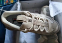FILA 斐樂官方女鞋可頌面包鞋復(fù)古老爹鞋2024冬季新款厚底鞋運動鞋 微白/銀器灰-WA 36 曬單實拍圖