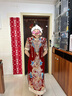 泰勒馬丁秀禾服新中式2025新款情侶古裝嫁衣新娘敬酒服結(jié)婚禮服婚服旗袍 8303旗袍（僅女裝） M 曬單實拍圖