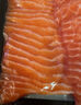 鱘食 挪威三文魚(yú)刺身生吃（大西洋鮭）中段冰鮮生魚(yú)片生鮮魚(yú)類(lèi) 中段魚(yú)腩雙拼共 400g （切片） 曬單實(shí)拍圖