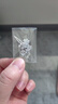 七度圓球銀耳釘養(yǎng)耳小豆豆手工亮面圓珠迷你小巧睡覺免摘耳棒韓版耳飾 圓珠直徑3mm【2對】 曬單實拍圖
