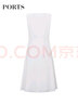 PORTS寶姿女裝春季新款時(shí)尚氣質(zhì)無(wú)袖連衣裙ALD8D027PWB017 奶白色 M (6) 曬單實(shí)拍圖