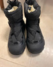 快樂(lè )瑪麗（J&M）董璇同款雪地靴女冬季新款時(shí)尚一腳蹬厚底女鞋純色東北保暖棉鞋女 黑色【戶(hù)外防水 雪地暢行】 35 曬單實(shí)拍圖