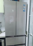 海尔（Haier） 449升变频风冷无霜多门四门冰箱一级节能厨装一体纤薄彩晶玻璃面板全开抽屉大容量BCD-449WDCO 实拍图