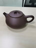 景鑄石瓢壺宜興名家全手工紫砂壺原礦紫泥石瓢壺內壁章球孔景舟石瓢壺 陳腐老紫泥 270ml 曬單實(shí)拍圖