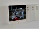 即睿（JIRUI） 新風控制器液晶新風機三速開關面板WIFI遠程控制485二氧化碳檢測 白色WIFI版-涂鴉APP遠程控制 曬單實拍圖