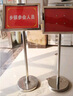 夜鶯 斜面迎賓牌不銹鋼水牌指示牌不銹鋼立牌定制告示牌導向展示牌 銀色橫版 曬單實(shí)拍圖
