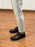 愛步（ECCO）商務(wù)皮鞋男鞋 明星同款夏季英倫牛津鞋 都市倫敦525674 黑色52567401001 43 曬單實(shí)拍圖