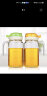 紫丁香 玻璃油壶 防漏控油调料瓶食品级酱油醋瓶带清洁刷900ML2只装 实拍图