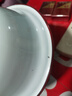 華科老式搪瓷飯碗裝菜碗80年代餡料碗攪拌碗和面碗大開(kāi)口加深湯盆面盆 18CM水果紅邊小盆 曬單實(shí)拍圖