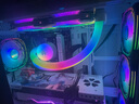 酷月傲世360一體式CPU水冷散熱器 多平臺扣具支持LGA1700帶ARGB發(fā)光水冷管360水冷 傲世240【ARGB魔鉆版】 曬單實(shí)拍圖