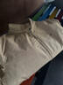 TOMMY HILFIGER【哈靈頓】25秋冬男裝商務(wù)休閑通勤立領(lǐng)輕棉服夾克外套 淺卡其色ABS L （推薦：150-165斤） 曬單實(shí)拍圖