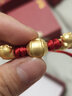 周六福（ZLF）  黃金手鏈寶寶款足金吉祥虎頭帽編織手繩 定價 吉祥虎(13cm+3cm) -2.23g 曬單實拍圖