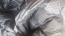 雪中飛男士中長(cháng)款連帽羽絨服時(shí)尚運動(dòng)鴨絨外套秋冬大毛領(lǐng)加厚保暖防寒 黑色 L (175) 曬單實(shí)拍圖