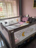 丸丫嬰兒床圍欄寶寶防摔床護(hù)欄床上床邊防掉檔板防護(hù)欄加高 【K2】熊寶寶2.0米  單面裝 曬單實(shí)拍圖