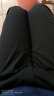 利郎轻时尚男装【ICE冰感】夏季新款休闲裤男冰氧轻薄通勤九分裤 黑色 31/78A 晒单实拍图