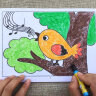 缔羽 简笔画10000例12色彩笔儿童涂色本少儿美术画画学前练习绘画书 实拍图