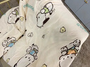 南極人（Nanjiren）夏涼被兒童a類(lèi)嬰幼兒園可機洗大豆纖維夏被家用卡通空調薄被子芯 功夫熊貓-A類(lèi)針織棉 100x150cm大豆纖維單夏被 曬單實(shí)拍圖