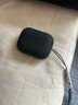 飛利浦（PHILIPS） 適用AirPodspro二代耳機套AirPodsPro2液態(tài)分體掛繩保護套第二代保護套 Airpods Pro2丨魔法黑+掛繩丨真液態(tài)丨 曬單實(shí)拍圖