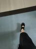 无印良品（MUJI）男女通用 运动凉鞋（男士/女士）无性别 忍者鞋 厚底 EKB12A4S 黑色 240mm  /S/38码(2.0) 晒单实拍图