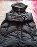 clotho Rennie品牌女裝羽絨服女中長(cháng)款2025冬裝新款時(shí)尚韓版白鴨絨連帽加厚外套 黑色 M 160 140-160斤 曬單實(shí)拍圖