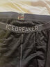 icebreaker 美利奴羊毛男女260Tech戶(hù)外徒步跑步登山打底衫滑雪運動(dòng)功能內衣 黑色-男褲 XL 曬單實(shí)拍圖
