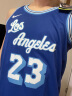 NIKE湖人队詹姆斯 Swingman 男子球衣NBA-耐克篮球服CN1027训练背心 蓝色 S 实拍图