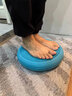 愛(ài)高平衡墊腳踝力量訓練平衡球平衡核心力量訓練核心訓練平衡墊 孔雀藍(TK-PHD-03P) 33.5cm 曬單實(shí)拍圖