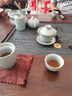 初僖堂景德鎮青瓷冰裂釉整套功夫茶具套裝辦公室會(huì )客家用泡茶壺茶杯禮盒 冰裂釉定青大套組-綠 曬單實(shí)拍圖