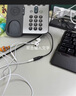 承勝適用于 4P4C水晶頭RJ9耳機轉換雙3.5MM電腦插頭電話(huà)轉換器話(huà)務(wù)耳機轉換線(xiàn) RJ9 轉 2個(gè)3.5 A款 曬單實(shí)拍圖